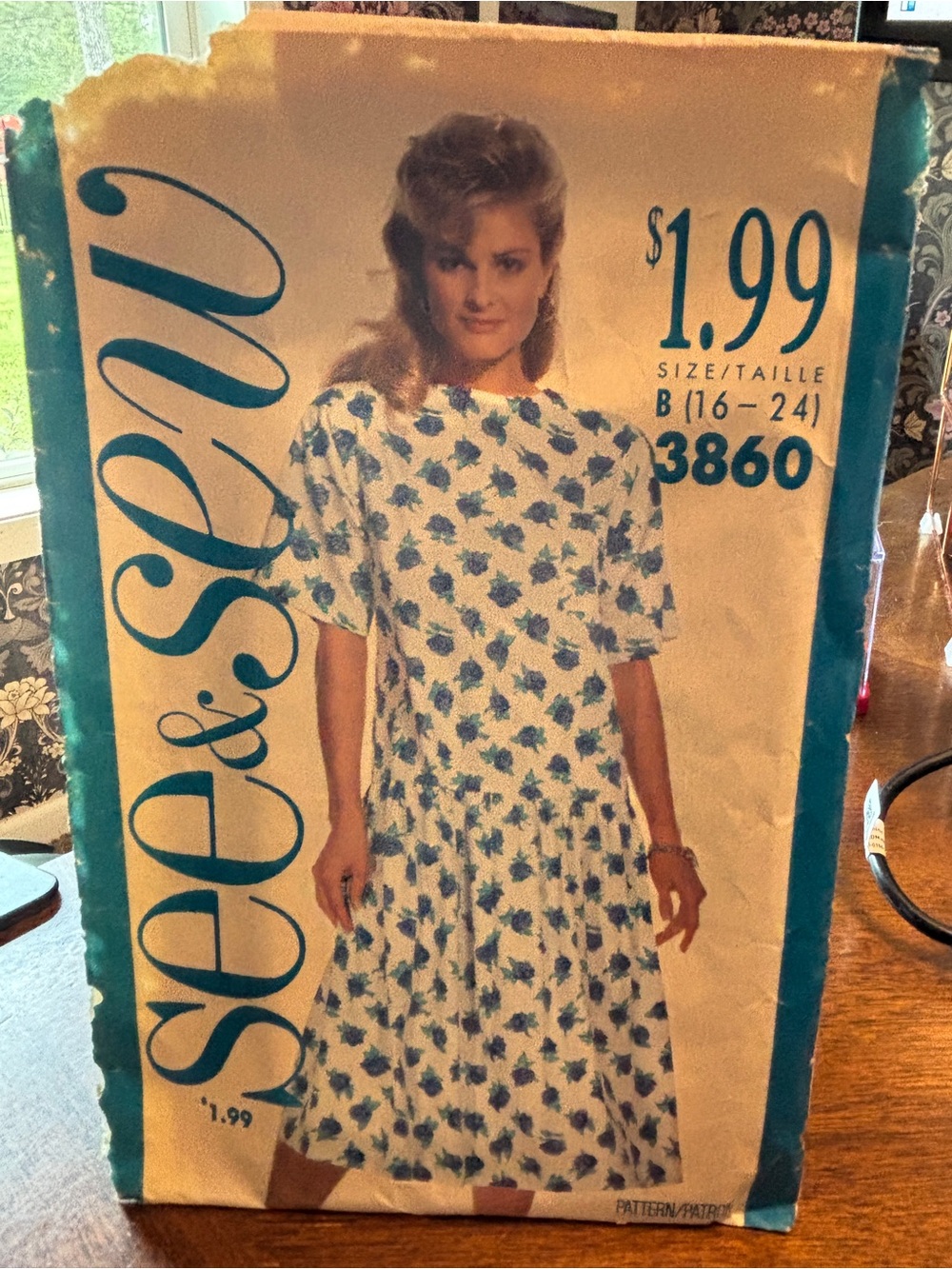 Set of five (5) vintage See & Sew patterns